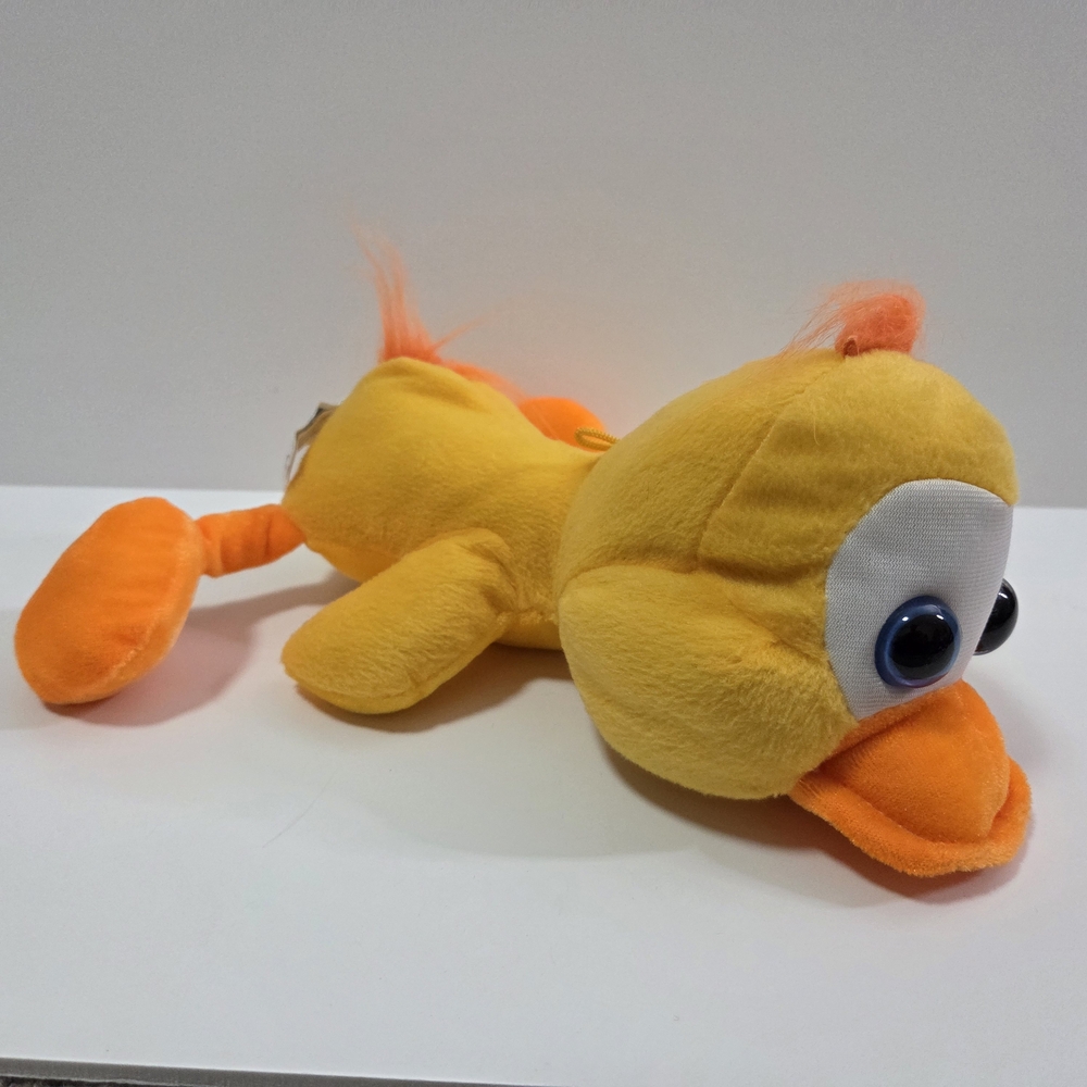 Classic Toy Co Duck Plush Stuffed Animal Yellow Orange Soft Toy Blue Eyes